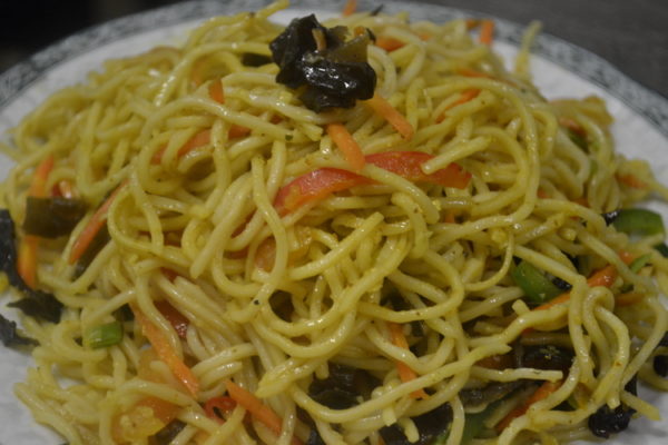 Pasta „Karri” with vegetables