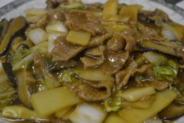 Mutton „Sungdong” in soy sauce
