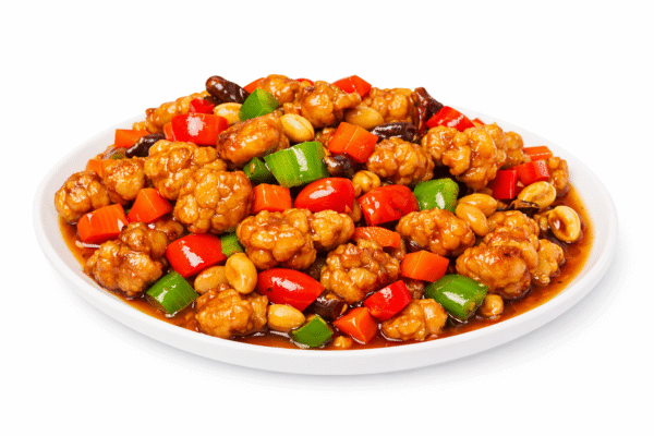 Varžu kājiņas "Gongbao" asā sojas mērcē